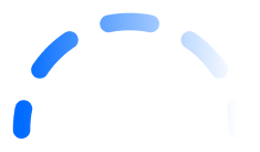 Speed meter showing 1000 Mbps